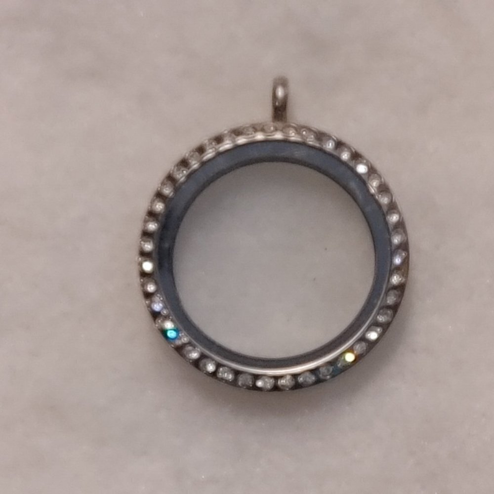 Silver Locket Large